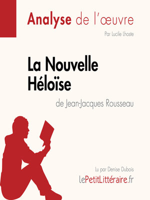 cover image of La Nouvelle Héloïse de Jean-Jacques Rousseau (Analyse de l'oeuvre)